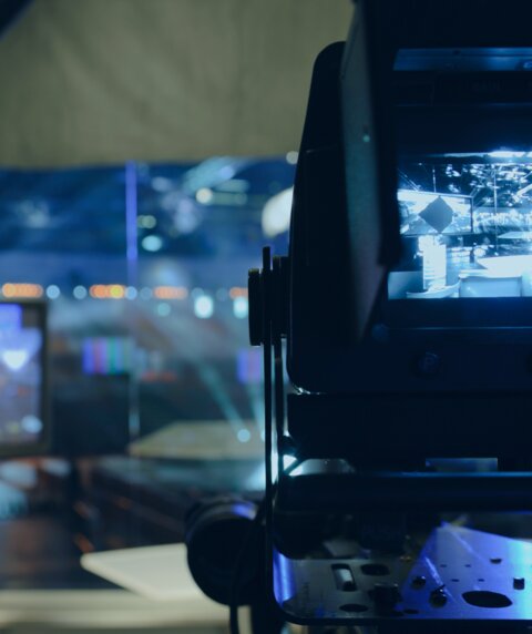 Filmende Kamera