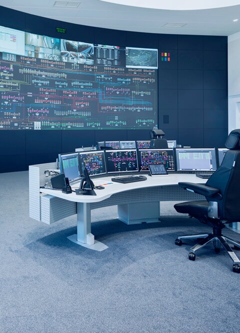 Video wall installation