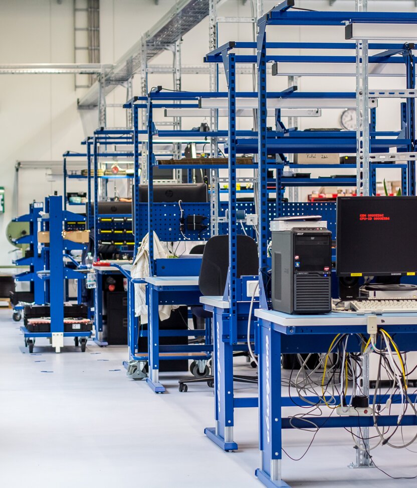 Produktionsbereich Guntermann & Drunck GmbH