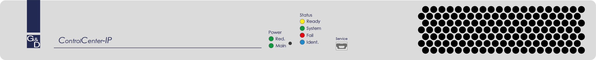 Front product interface image ControlCenter-IP 2.0